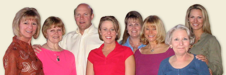 Dr. Gary Leonard With His Dental Practice Staff